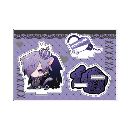 ♡♡♡ずっと一緒♡♡♡おでかけ両面アクスタキーホルダー