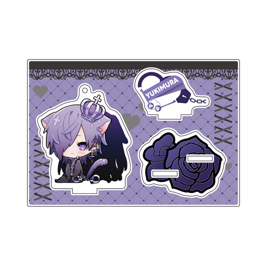 ♡♡♡ずっと一緒♡♡♡おでかけ両面アクスタキーホルダー