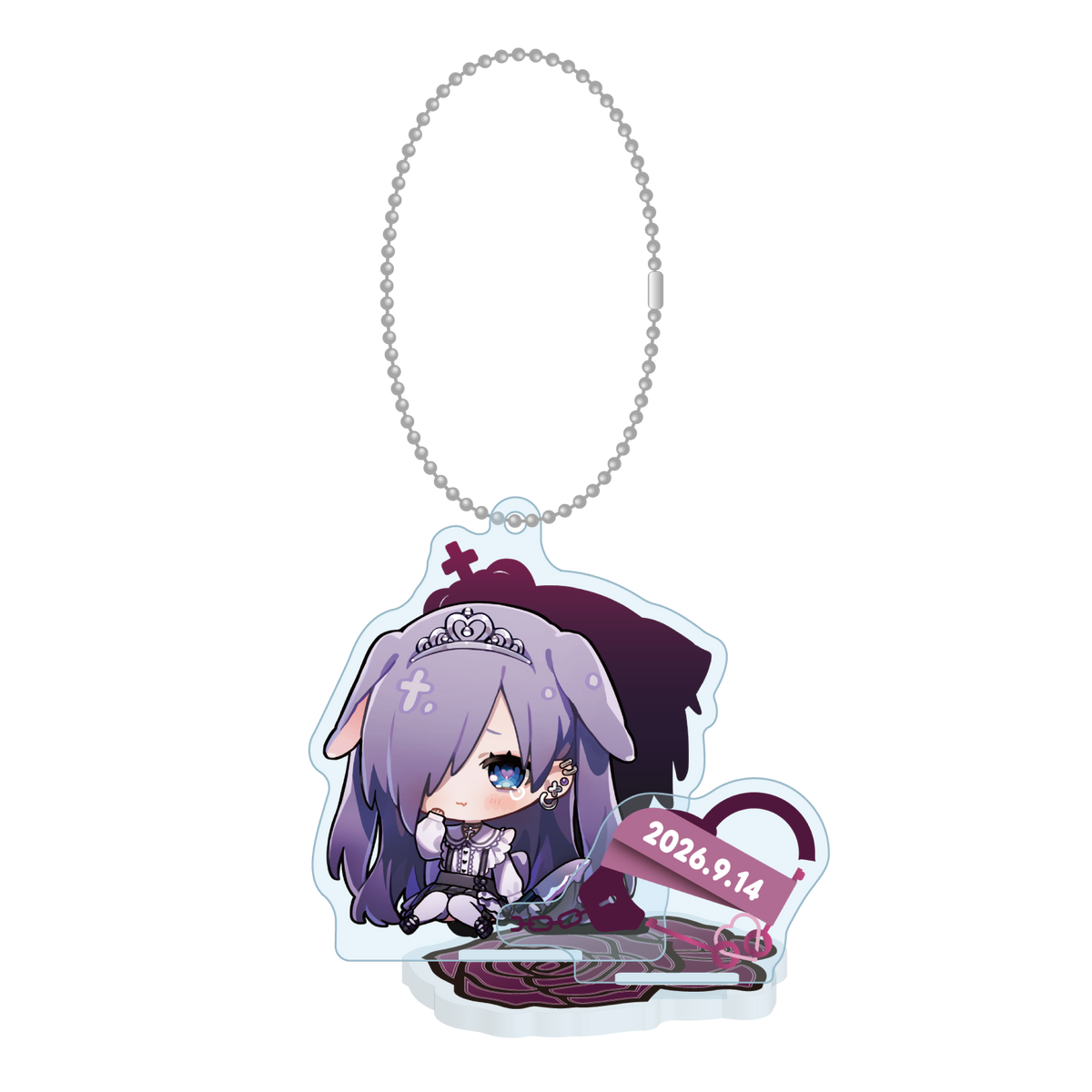 ♡♡♡ずっと一緒♡♡♡おでかけ両面アクスタキーホルダー