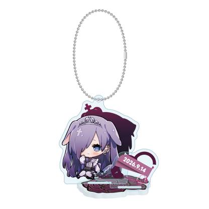 ♡♡♡ずっと一緒♡♡♡おでかけ両面アクスタキーホルダー
